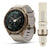 Fenix 9 Pro inReach Smartwatch, 43mm - Autumn Gold Titanium with Bone Leather Band - 010-04335-41