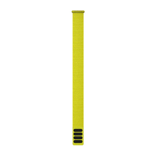 UltraFit Nylon Watch Strap, 22mm - Amp Yellow