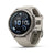 Fenix 9 Pro inReach Smartwatch, 43mm - Titanium with Fog Grey/Dark Sandstone Silicone Band - 010-04335-81