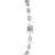 Diamond Line Bracelet, 2.75ct - 18ct White Gold - DOM376/BA/18W