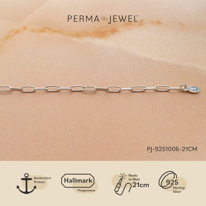 Sterling Silver Oval Cable Chain