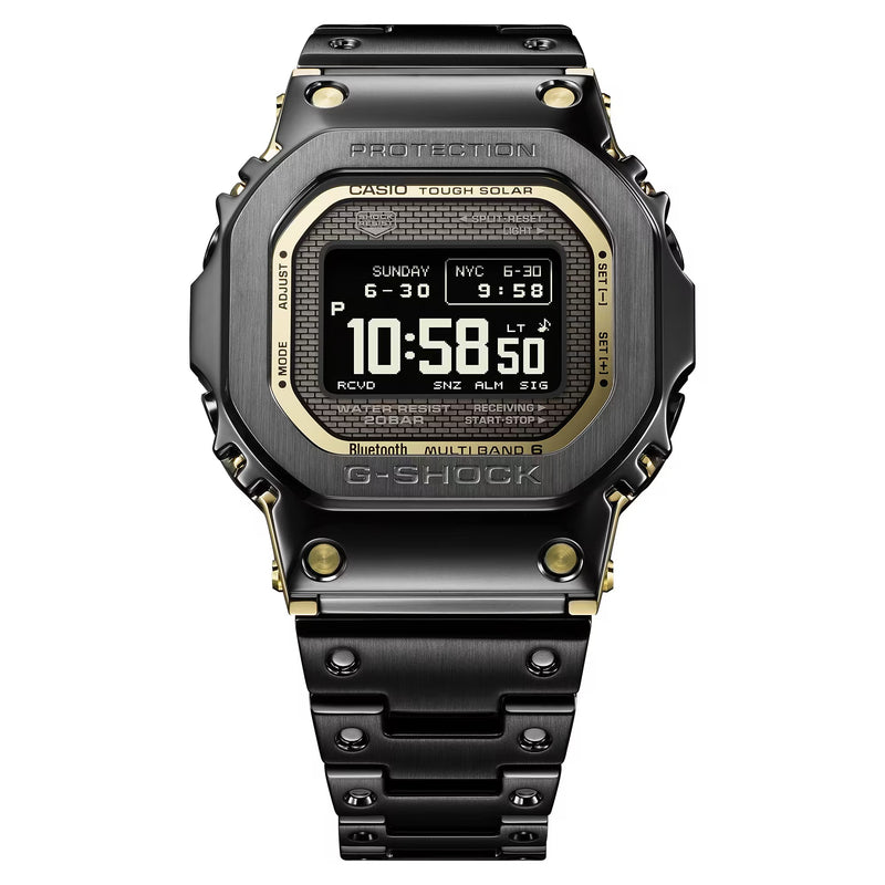 Unisex G-Shock Full Metal Watch - Black/Gold - GMW-BZ5000BD-1ER