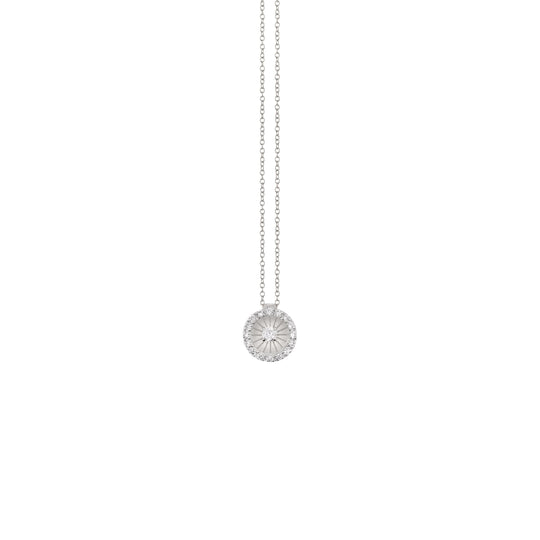Mystar Diamond Pendant - 18ct White Ice Gold