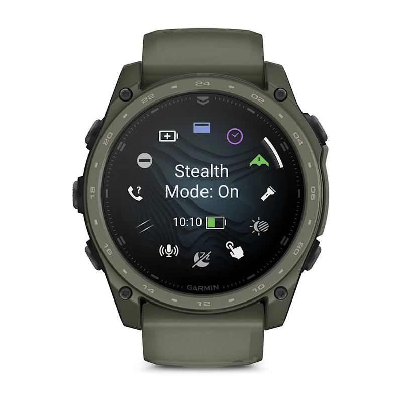 Tactix 8 AMOLED, Cerakote Coating, Smartwatch, 51mm - Olive - 010-04553-11
