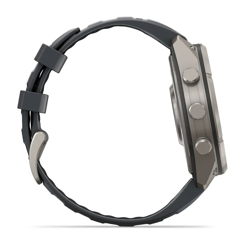 Fenix 9 Pro inReach Smartwatch, 47mm - Titanium with Graphite/Black Silicone Band - 010-04336-21