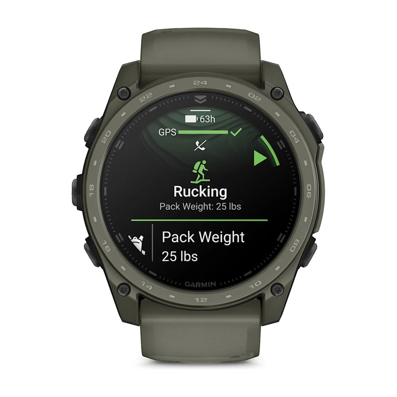 Tactix 8 AMOLED, Cerakote Coating, Smartwatch, 51mm - Olive - 010-04553-11