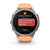 Fenix 9 Pro inReach Smartwatch, 43mm - Titanium with Shell Pink/Autumn Orange Silicone Band - 010-04335-01