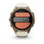 Fenix 9 Pro inReach Smartwatch, 43mm - Autumn Gold Titanium with Cream/French Grey Silicone Band - 010-04335-21