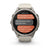 Fenix 9 Pro inReach Smartwatch, 43mm - Titanium with Fog Grey/Dark Sandstone Silicone Band - 010-04335-81