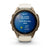 Fenix 9 Pro Smartwatch, 43mm - Autumn Gold Titanium with Cream/French Grey Silicone Band - 010-04335-26