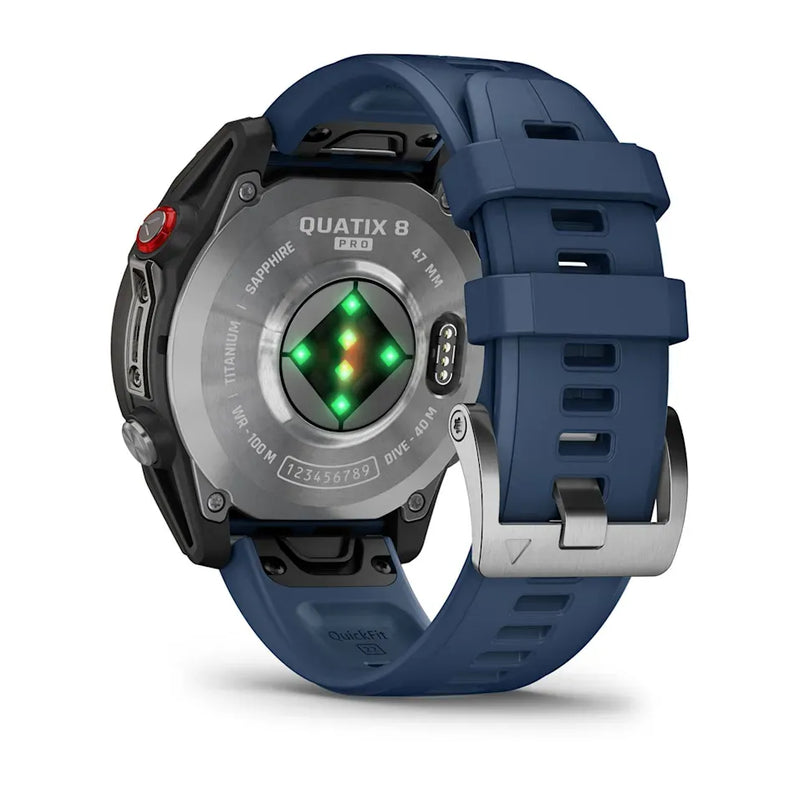 Quatix 8 Pro AMOLED Marine GPS Smartwatch, 47mm - 010-03198-51