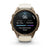 Fenix 9 Pro Smartwatch, 43mm - Autumn Gold Titanium with Cream/French Grey Silicone Band - 010-04335-26