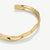 Molten Bangle Slim - Gold