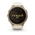 Fenix 9 Pro inReach Smartwatch, 43mm - Autumn Gold Titanium with Cream/French Grey Silicone Band - 010-04335-21