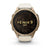 Fenix 9 Pro Smartwatch, 43mm - Autumn Gold Titanium with Cream/French Grey Silicone Band - 010-04335-26
