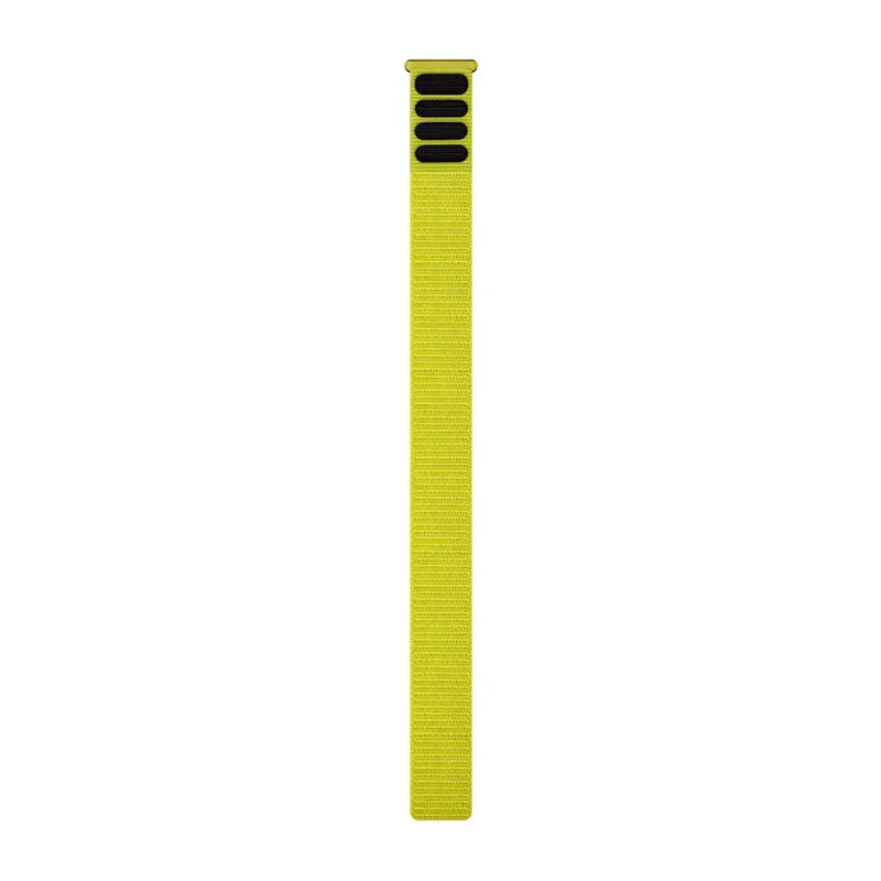 UltraFit Nylon Watch Strap, 22mm - Amp Yellow
