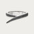 Interlocking Black Diamond Ring, Size O - 18ct White Gold - IM002.WGBKRZO