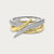 Interlocking Embrace Ring, Size O - 18ct Yellow Gold - IM002.YGNARZO