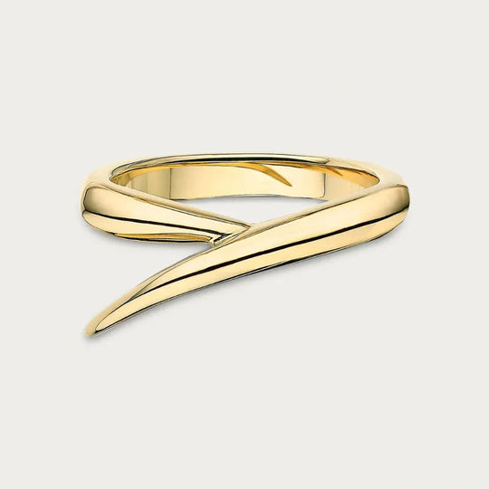 Interlocking Ring, Size N - 18ct Yellow Gold - IM003.YGNARZL