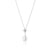Hannah Martin Sparkling Star & Pearl Necklace - Silver - SPS-HM-27