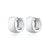Super Chunk Huggie Earrings - Silver - SPS-316