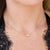 Hannah Martin Toi Et Moi Necklace - Gold - SPG-HM-30