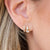 Hannah Martin Toi Et Moi Huggie Earrings - Gold - SPG-HM-35