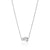 Hannah Martin Toi Et Moi Necklace - Silver - SPS-HM-30