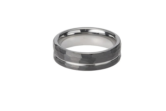 Tungsten Carbide Ring - Black - TUR-82