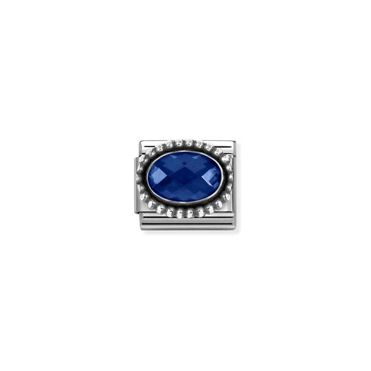 Composable Classic Dark Blue CZ Vintage Link - 330607/007