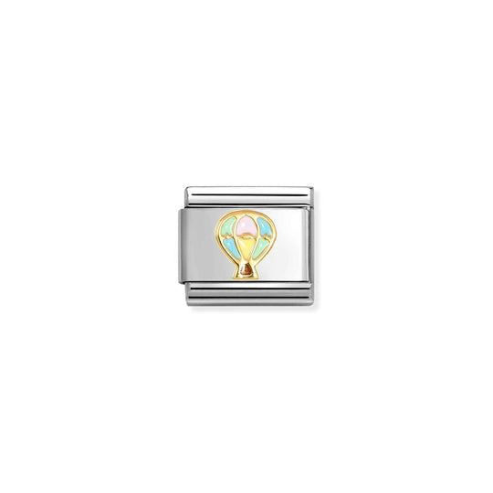 Composable Classic Hot Air Balloon Link - Gold - 030285/66