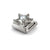 Composable Classic White Pearl Starfish Link - Silver - 330511/09