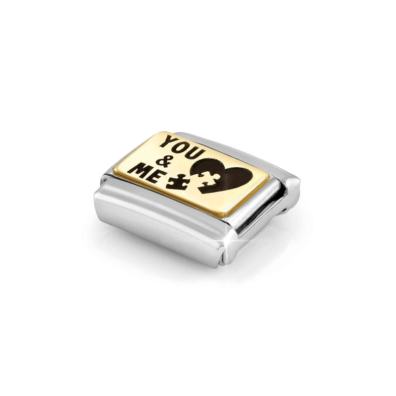 Composable Classic You & me puzzle Link - Gold - 030166/71