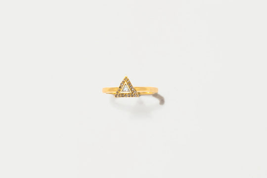 Odoti Triangle Ring - Gold - JNM-400-214