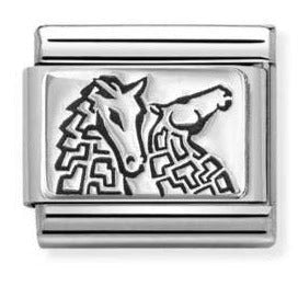 Composable Classic PLATES (IC) steel and 925 sterling silver Kelpies