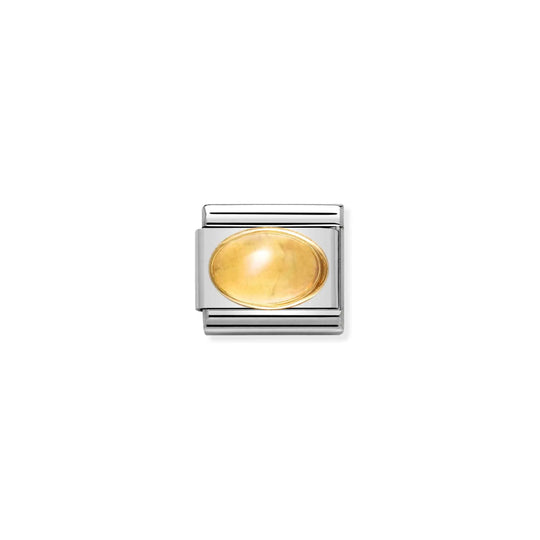 Composable Classic Yellow Citrine Link - 030504/07
