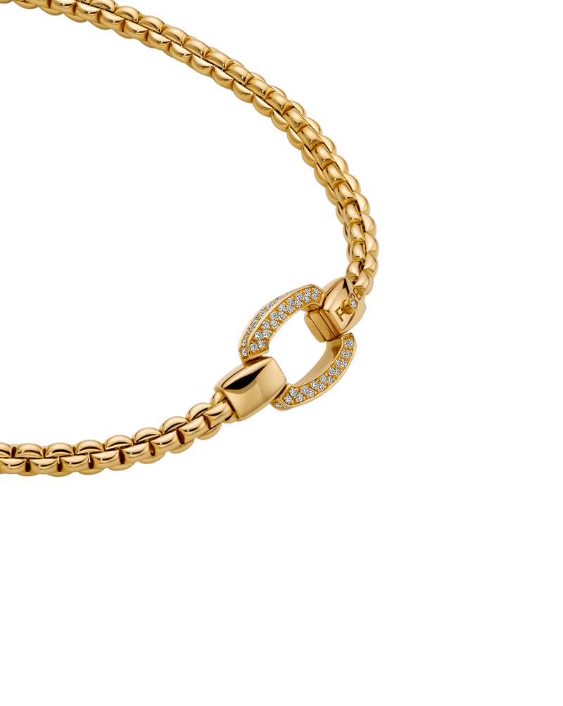 Eka Necklace, 0.65ct - 18ct Yellow Gold - 08F10CX_PB_G_XGX_037