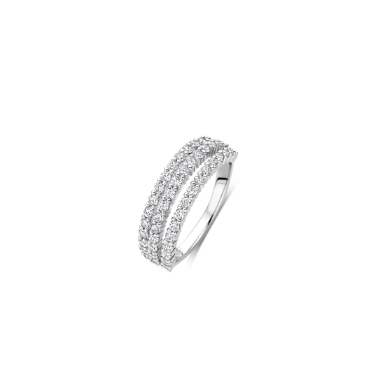 Stardust Zirconia Ring (M Model) - Silver - 12426ZI