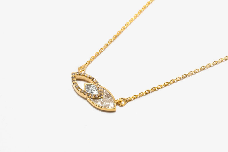 Yara Pendant Necklace - Gold - JNM-300-016