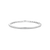Classic Zirconia Bangle - Silver - 2889ZI
