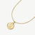 St. Christopher Necklace - Gold - SKN-21