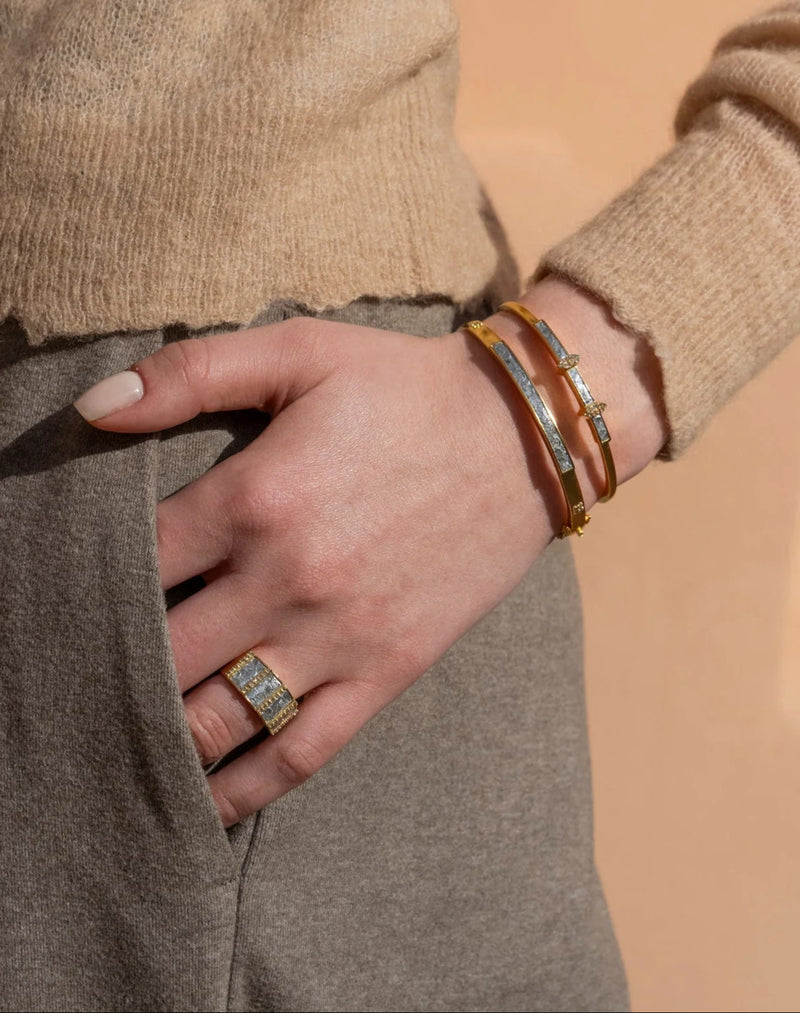 Madison Bangle - Gold - RST-100-207