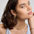 Mini Knot Earrings - Gold - NAE-30