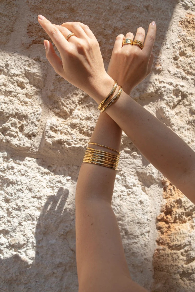 Classic Bangle - Gold - SKB-09-02