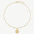 Evil Eye Talisman Necklace - Gold - SKN-71