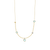 Layered Cushion Necklace - Gold - 34122TY/50