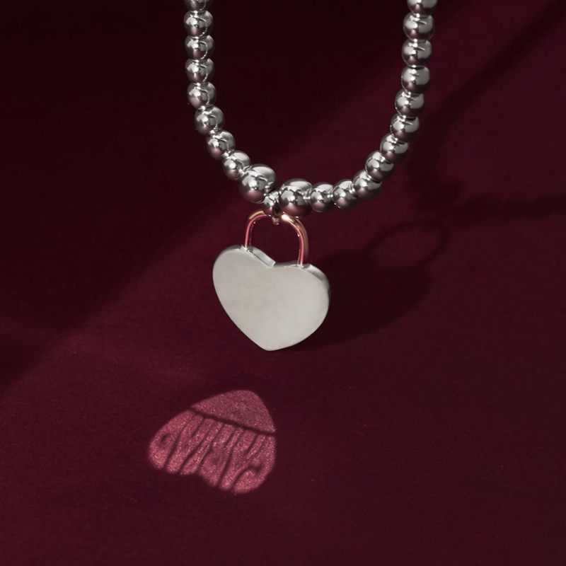 Cariad Padlock Affinity Bracelet - Sterling Silver - 3SCAR989