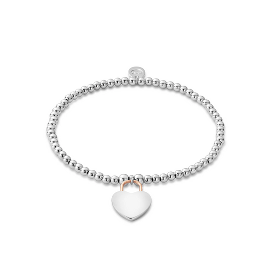 Cariad Padlock Affinity Bracelet - Sterling Silver - 3SCAR989