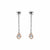 Celebration Drop Earring Backs with Swarovski® Zirconia - Silver - 3SCEL1409