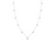 Celebration Necklace with Topaz - Sterling Silver - 3SCEL935